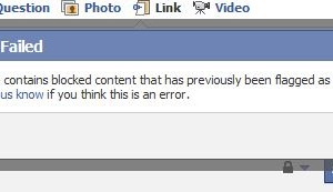 Làm gì khi facebook banned URL website của bạn ?