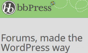 Diễn đàn bằng WordPress, tôi chọn bbPress
