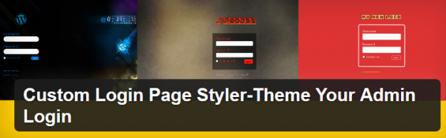 Plugin Custom Login Page Styler-Theme Your Admin Login