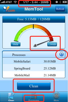 Tăng bộ nhớ với MemTool