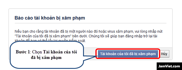 Lấy lại tài khoản Facebook bị hacked