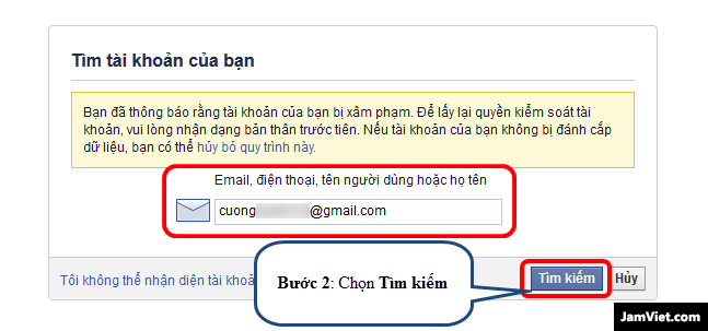 Điền các thông tin của bạn vào để làm gợi ý
