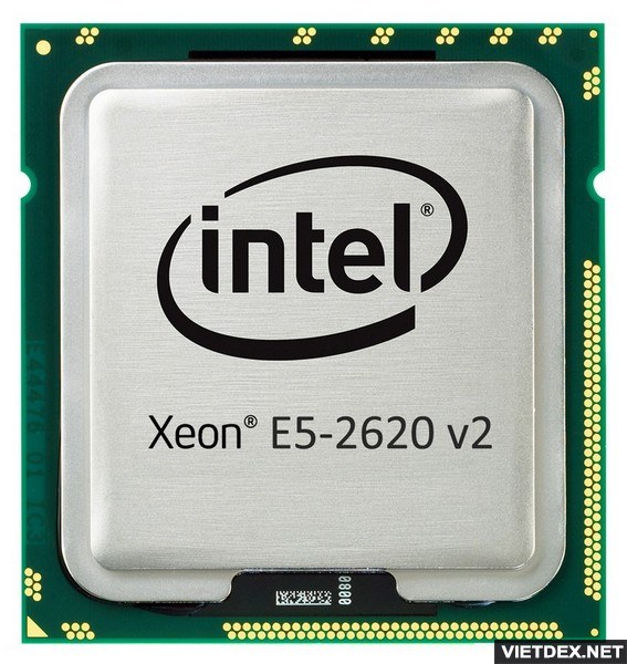 Hình ảnh một CPU Intel Xeon E5 2620 V2
